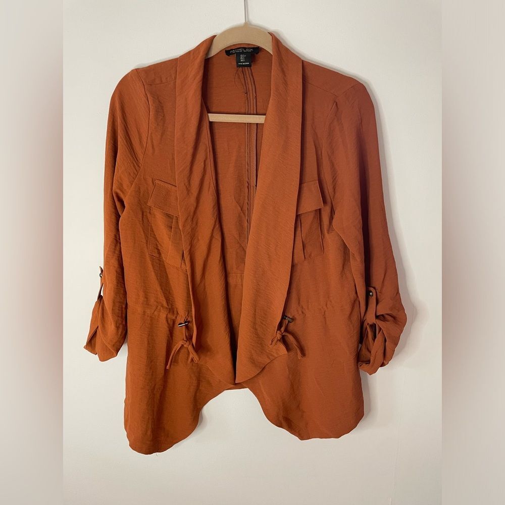 Rachel Zoe Size small Women's Blazer, Burnt Orange. New without tags